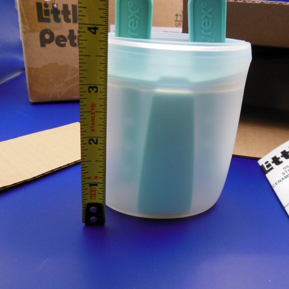 mold for ice pops Pyrex Littles Popsicle Pouch NIP made of silicone original box - Picture 10 of 11